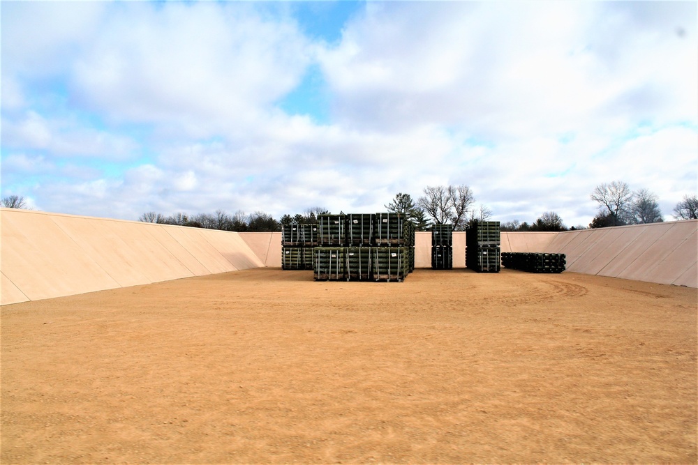 Training area for 89B Ammunition Supply Course at Fort McCoy