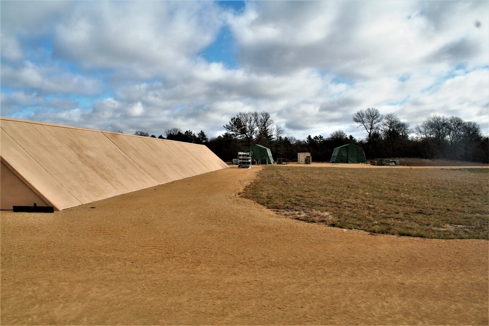 Training area for 89B Ammunition Supply Course at Fort McCoy