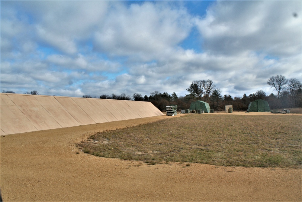 Training area for 89B Ammunition Supply Course at Fort McCoy