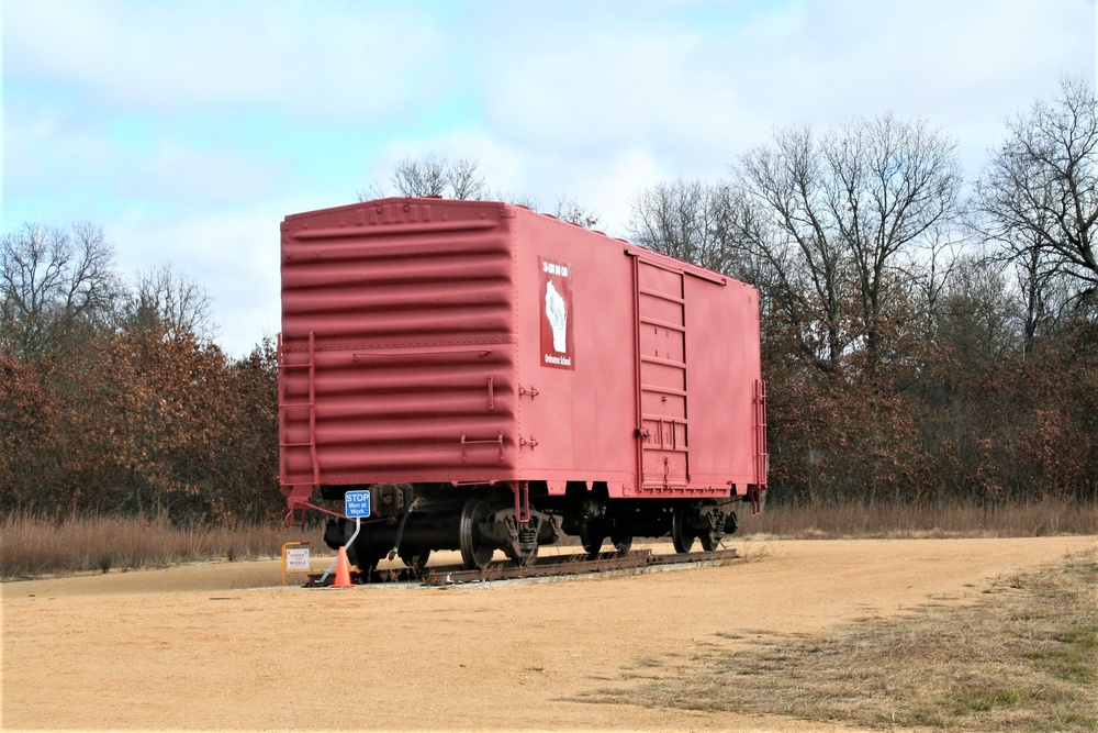 Training area for 89B Ammunition Supply Course at Fort McCoy