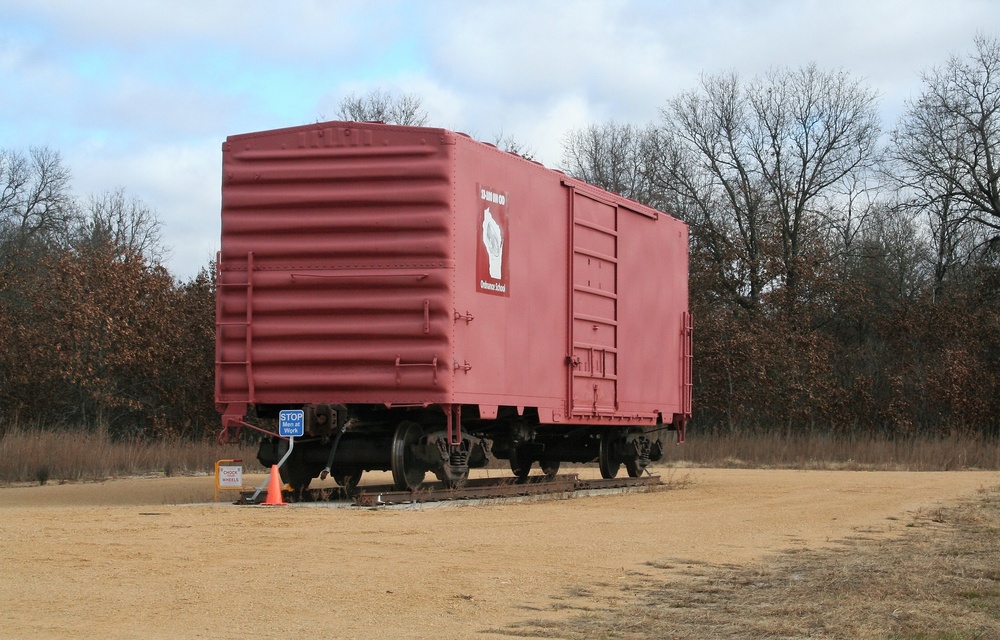 Training area for 89B Ammunition Supply Course at Fort McCoy