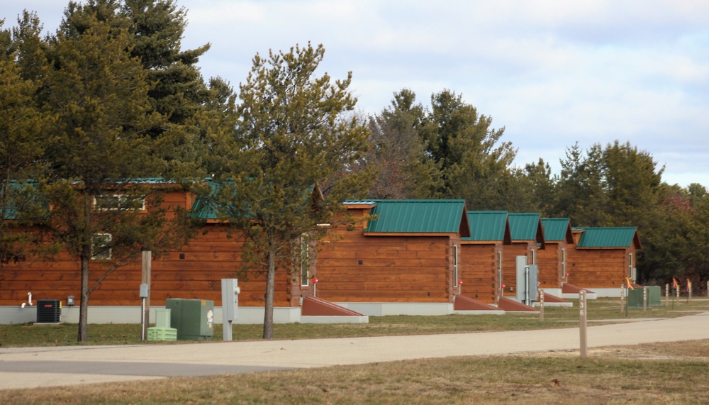 Cabins at Fort McCoy's Pine View Campground