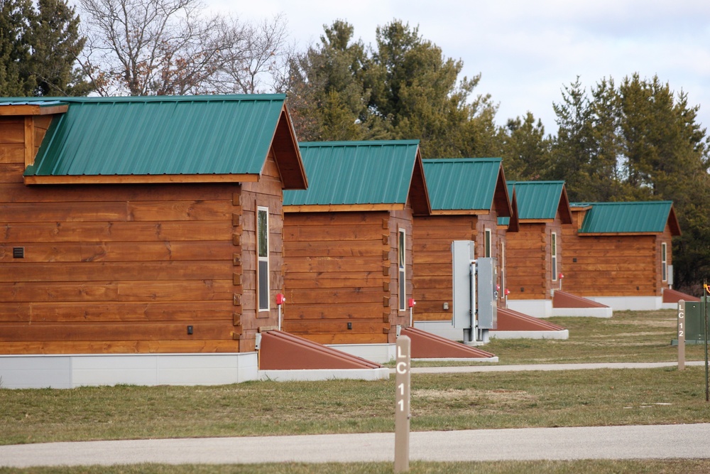 Cabins at Fort McCoy's Pine View Campground