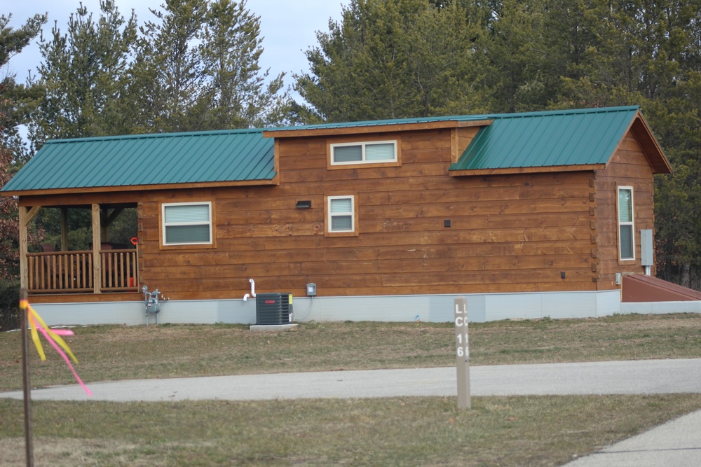 Cabins at Fort McCoy's Pine View Campground