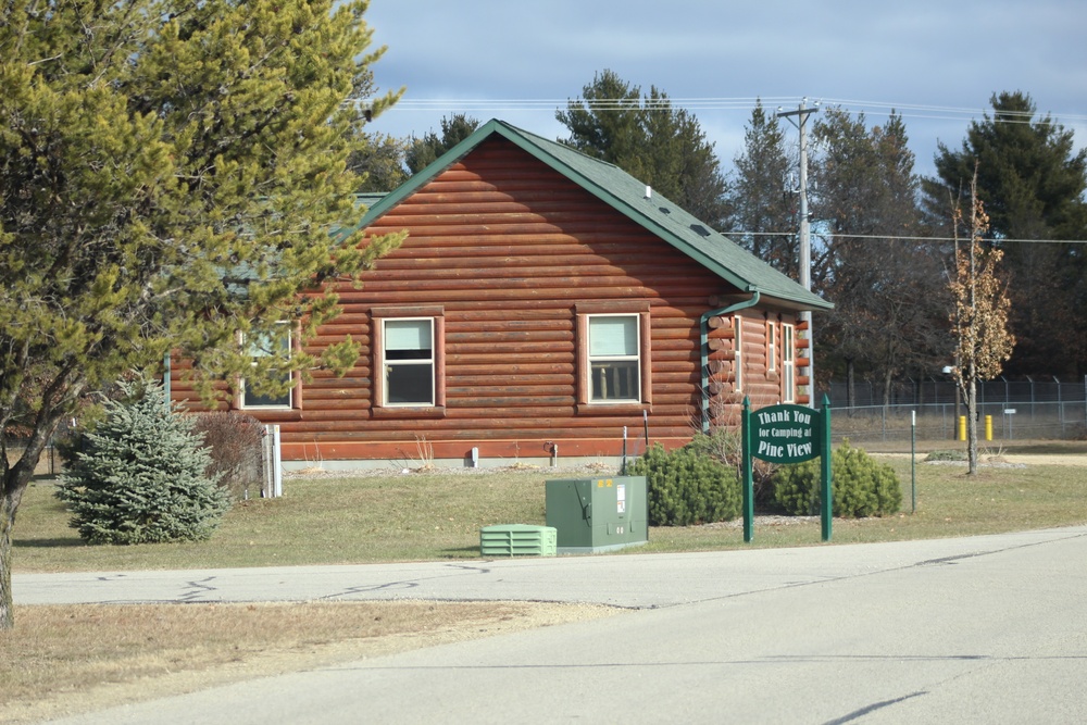 Cabins at Fort McCoy's Pine View Campground