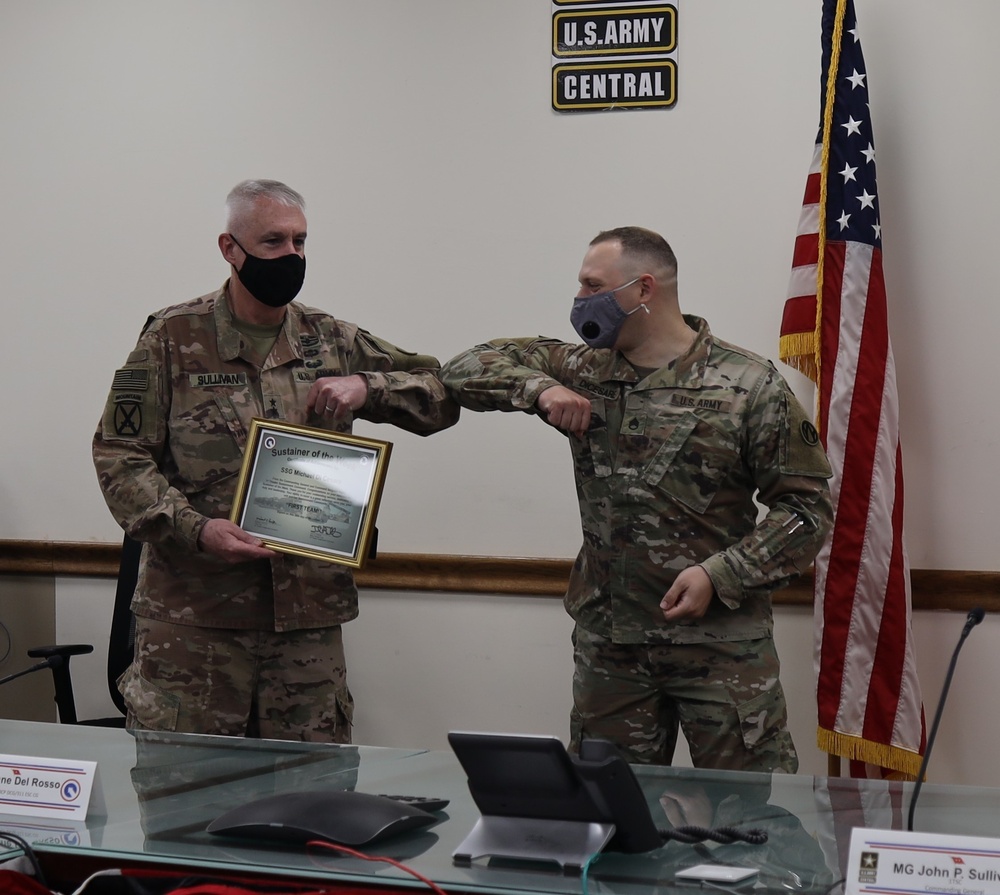 1st Theater Sustainment Command Awards Sustainer of the Week