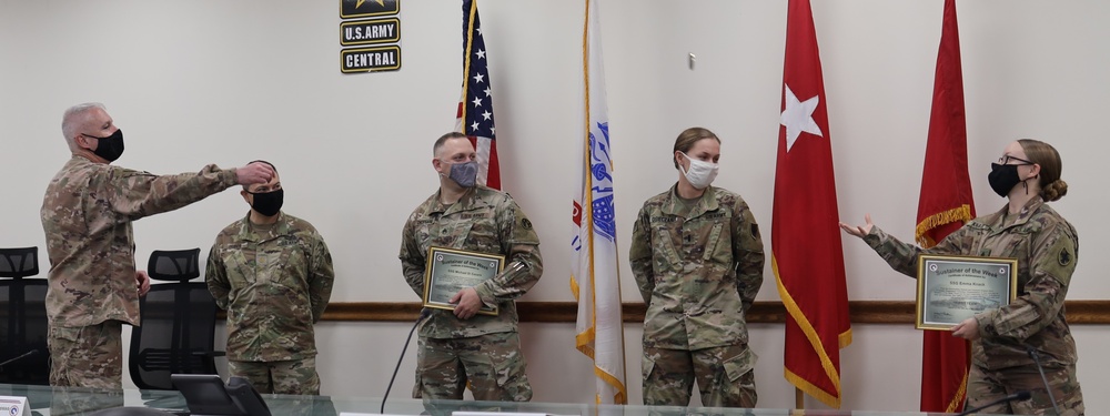 1st Theater Sustainment Command Awards Sustainer of the Week