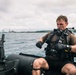 Navy Seabee Divers Repair Bouy in Guam Harbor