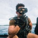 Navy Seabee Divers Repair Bouy in Guam Harbor