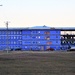 Ongoing Army Corps of Engineers barracks construction project at Fort McCoy