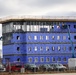 Ongoing Army Corps of Engineers barracks construction project at Fort McCoy