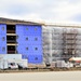 Ongoing Army Corps of Engineers barracks construction project at Fort McCoy