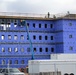 Ongoing Army Corps of Engineers barracks construction project at Fort McCoy