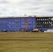 Ongoing Army Corps of Engineers barracks construction project at Fort McCoy