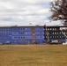 Ongoing Army Corps of Engineers barracks construction project at Fort McCoy