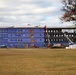 Ongoing Army Corps of Engineers barracks construction project at Fort McCoy