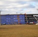 Ongoing Army Corps of Engineers barracks construction project at Fort McCoy