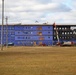 Ongoing Army Corps of Engineers barracks construction project at Fort McCoy