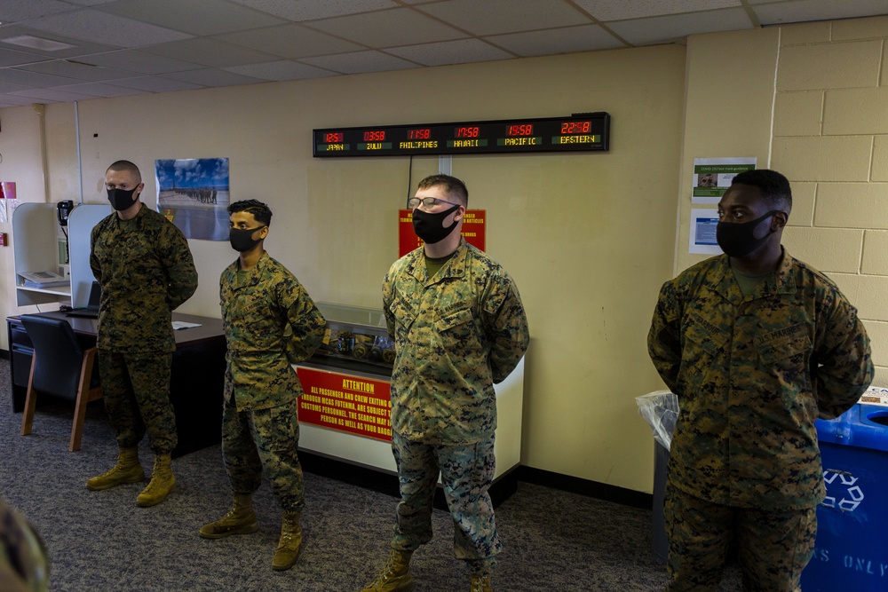 US Marines rewarded for the transportation of 1,800 pounds of perishable goods
