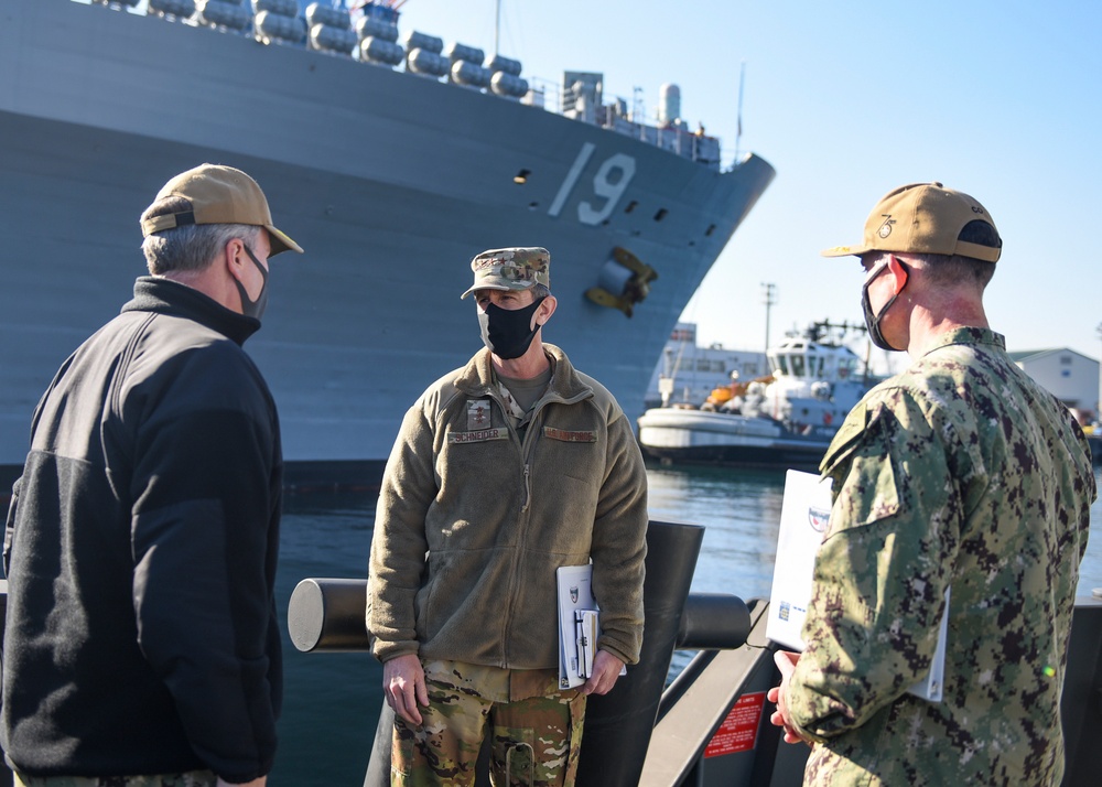 Commander, U.S. Forces Japan Tours CFAY Harbor