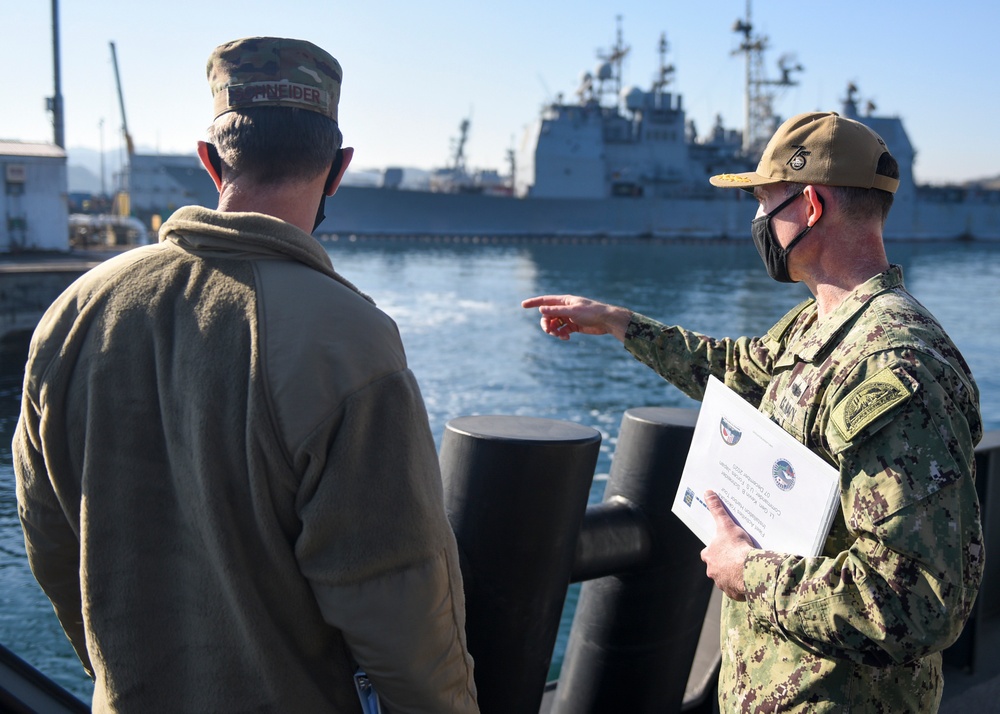 Commander, U.S. Forces Japan Tours CFAY Harbor