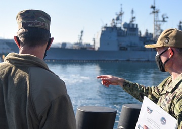 Commander, U.S. Forces Japan Tours CFAY Harbor