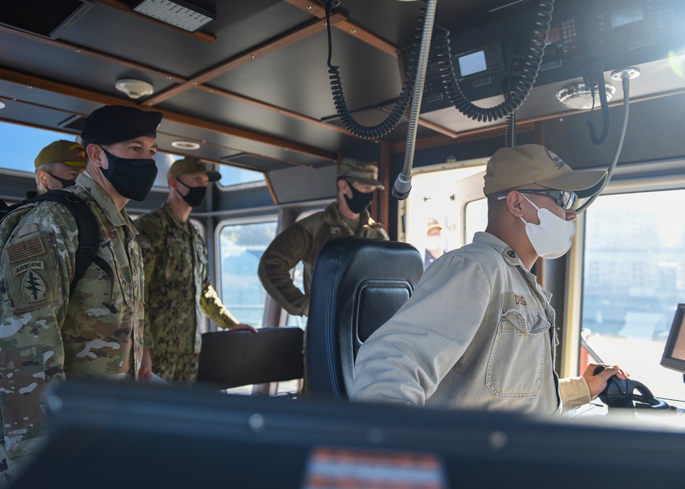 Commander, U.S. Forces Japan Tours CFAY Harbor