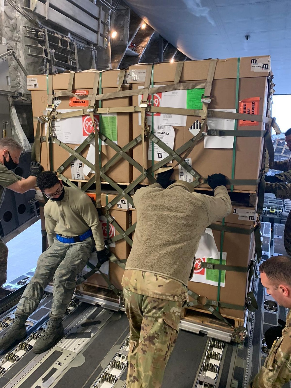 435th LOC keeps cargo moving