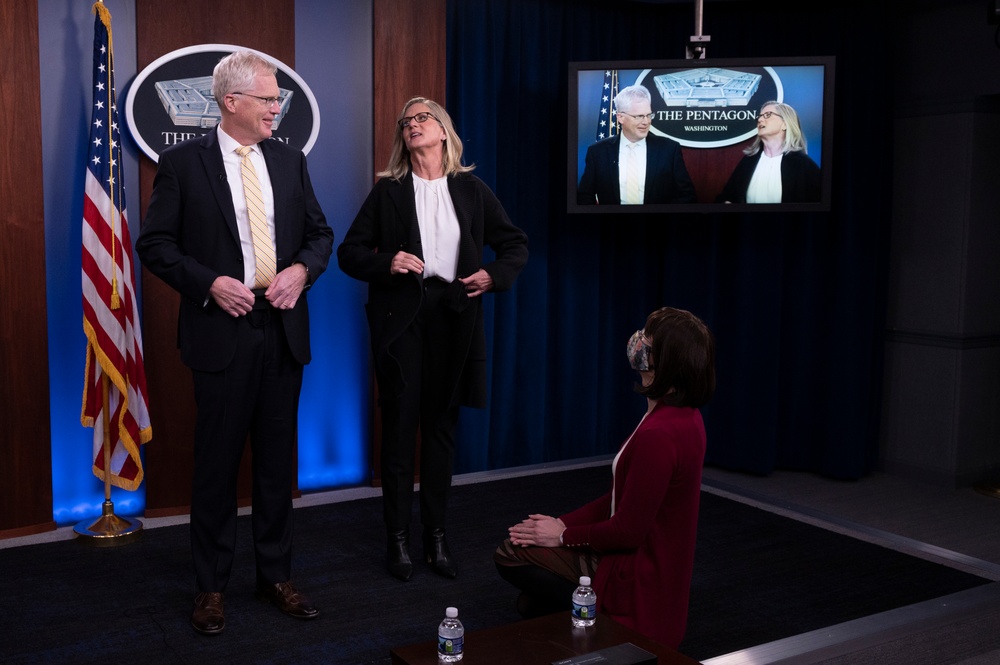 Acting SecDef and wife make pre-recorded remarks for the Military Spouse Employment Partnership Induction Ceremony