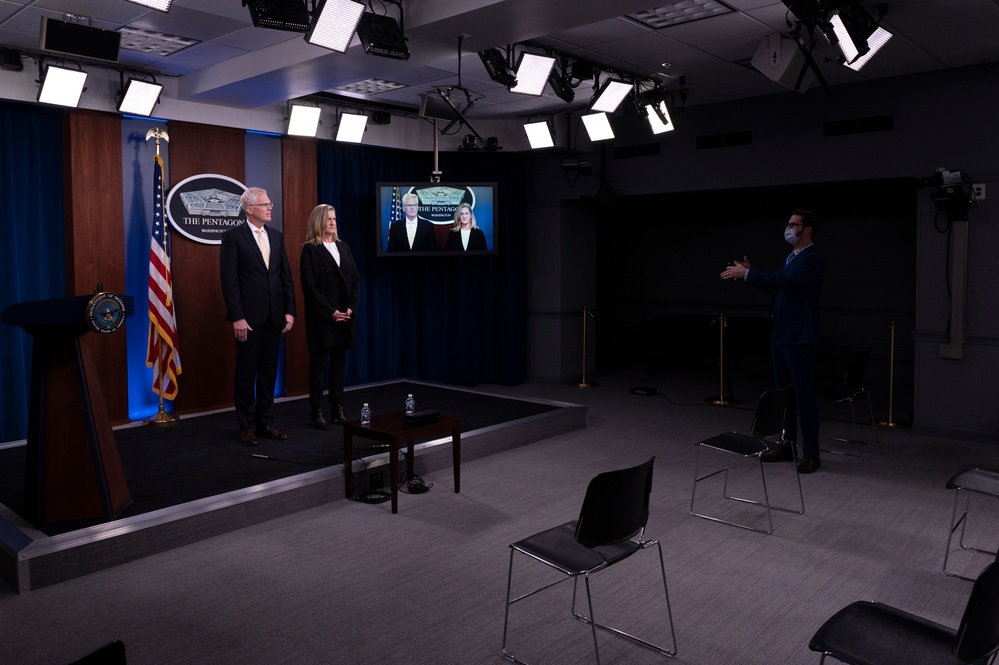 Acting SecDef and wife make pre-recorded remarks for the Military Spouse Employment Partnership Induction Ceremony