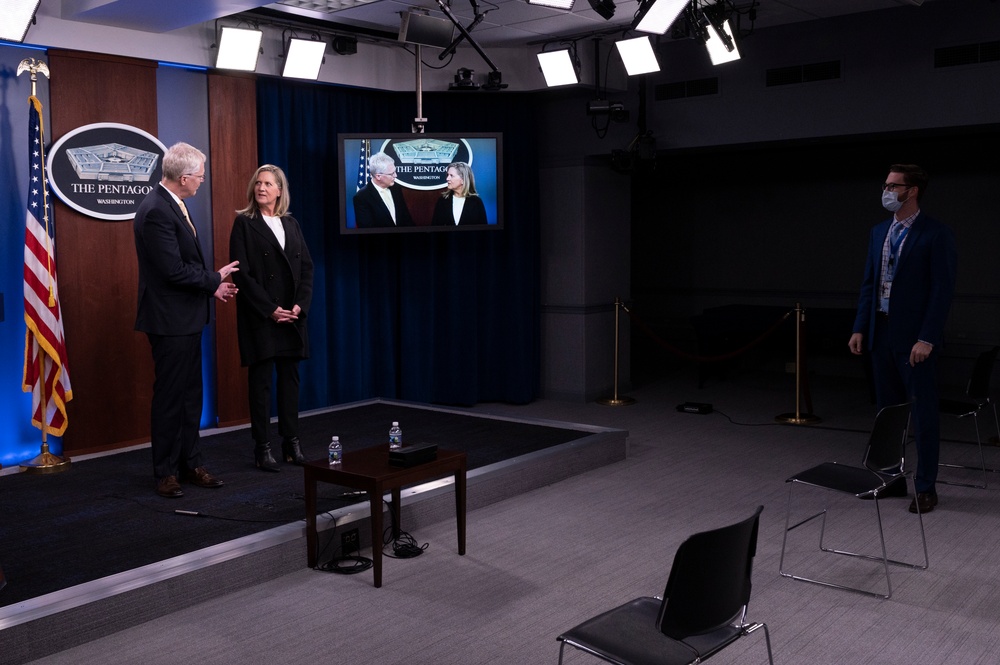 Acting SecDef and wife make pre-recorded remarks for the Military Spouse Employment Partnership Induction Ceremony