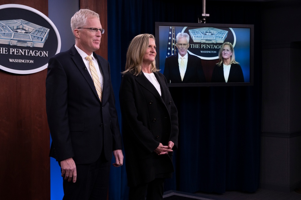 Acting SecDef and wife make pre-recorded remarks for the Military Spouse Employment Partnership Induction Ceremony