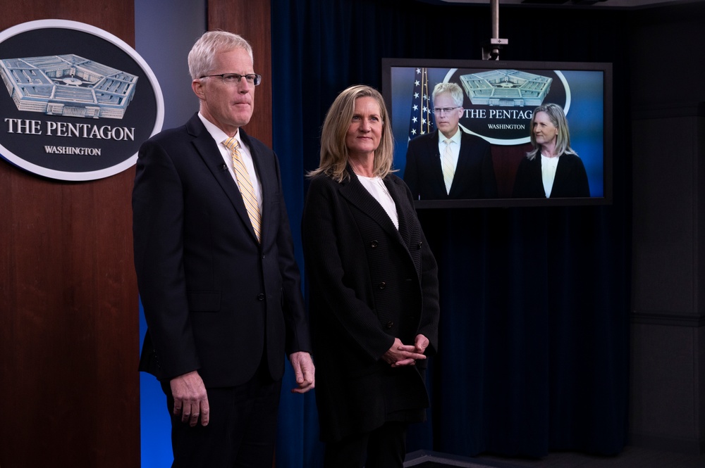 Acting SecDef and wife make pre-recorded remarks for the Military Spouse Employment Partnership Induction Ceremony