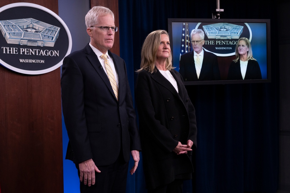 Acting SecDef and wife make pre-recorded remarks for the Military Spouse Employment Partnership Induction Ceremony