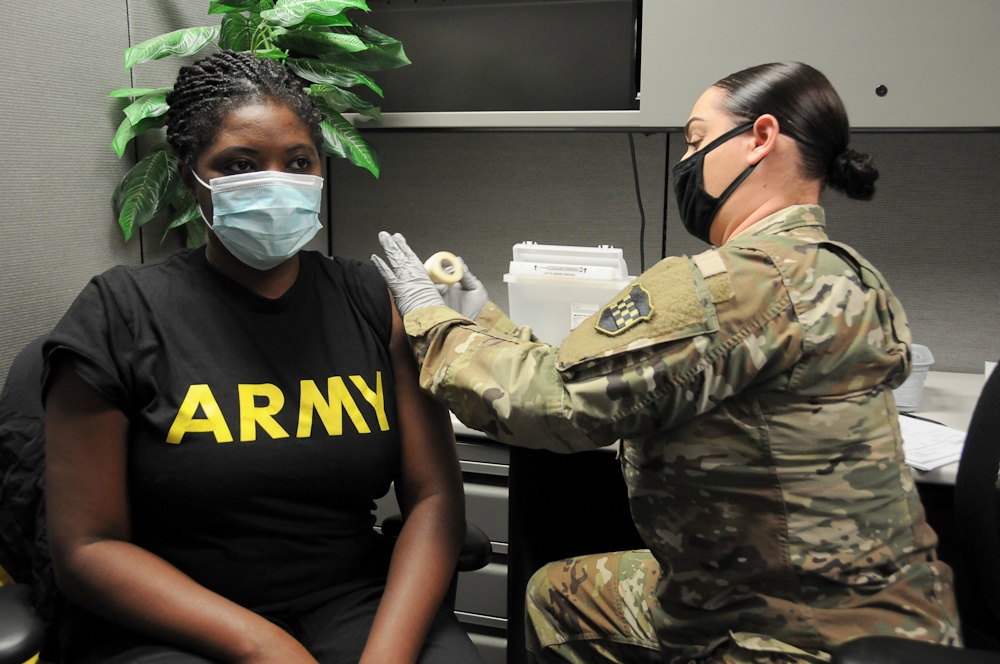 Army Reserve division leads way with flu-shot program