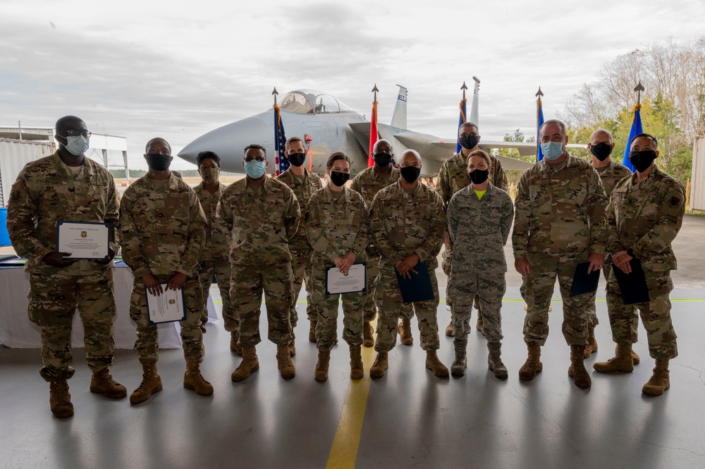 125th Fighter Wing celebrates Inspired Airmen and High Performing Teams