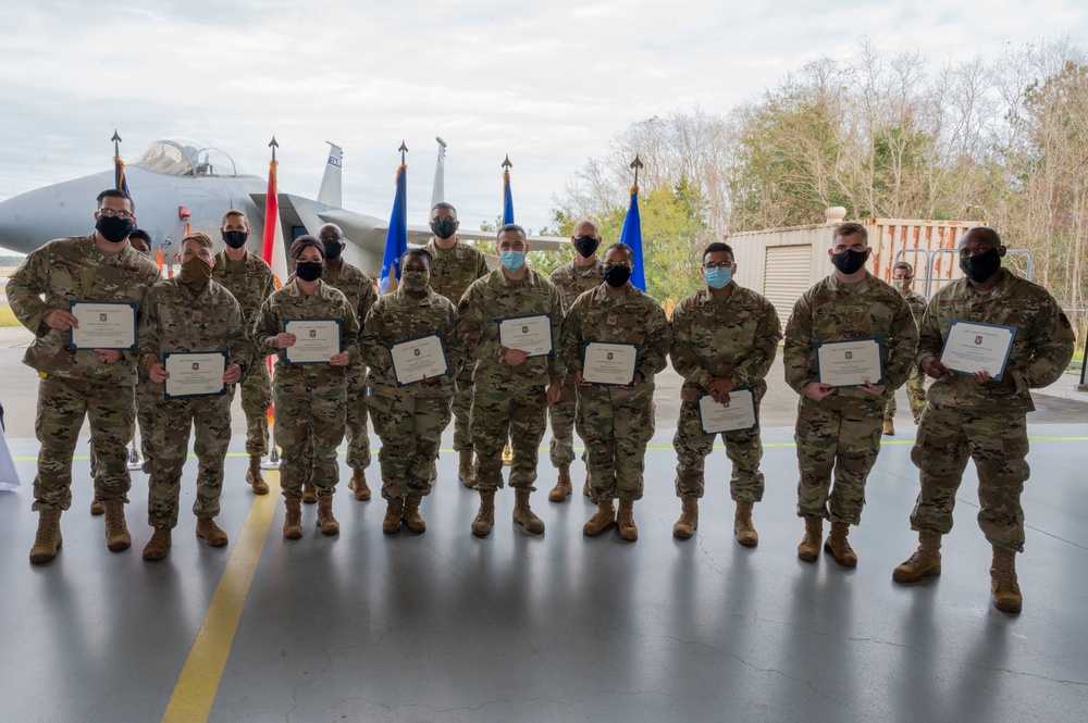 125th Fighter Wing celebrates Inspired Airmen and High Performing Teams