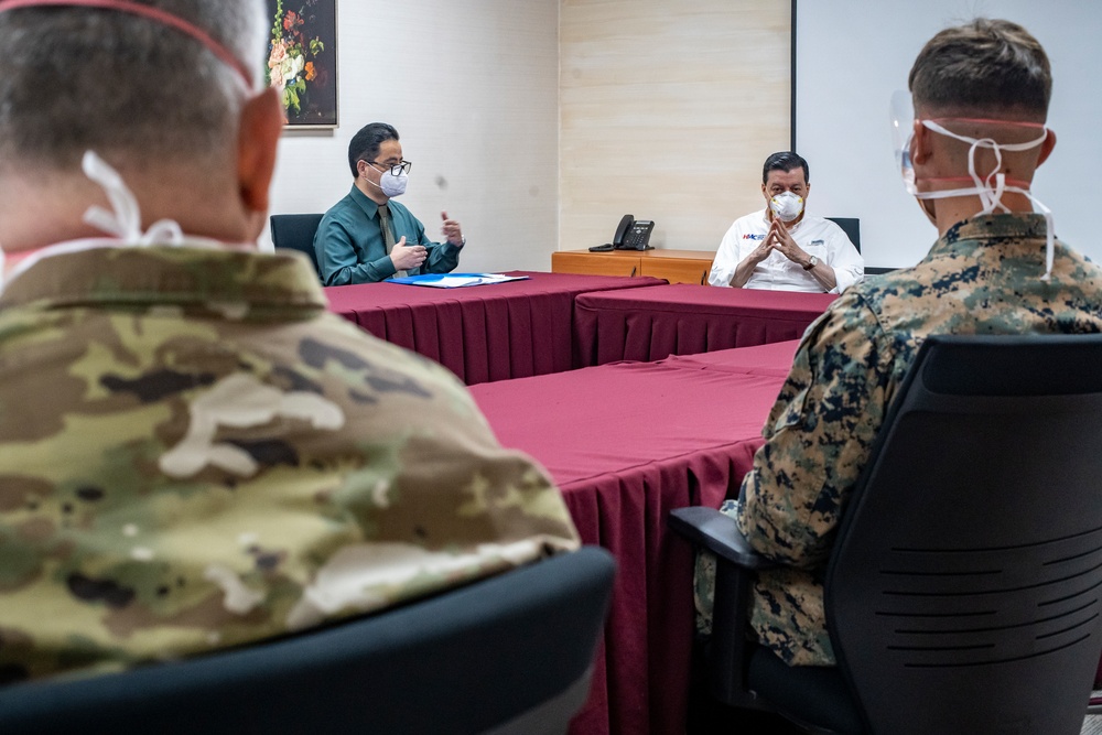 Task force US Marines participate in Tricare hospital site visits in Honduras