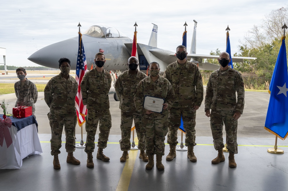 125th Fighter Wing celebrates Inspired Airmen and High Performing Teams