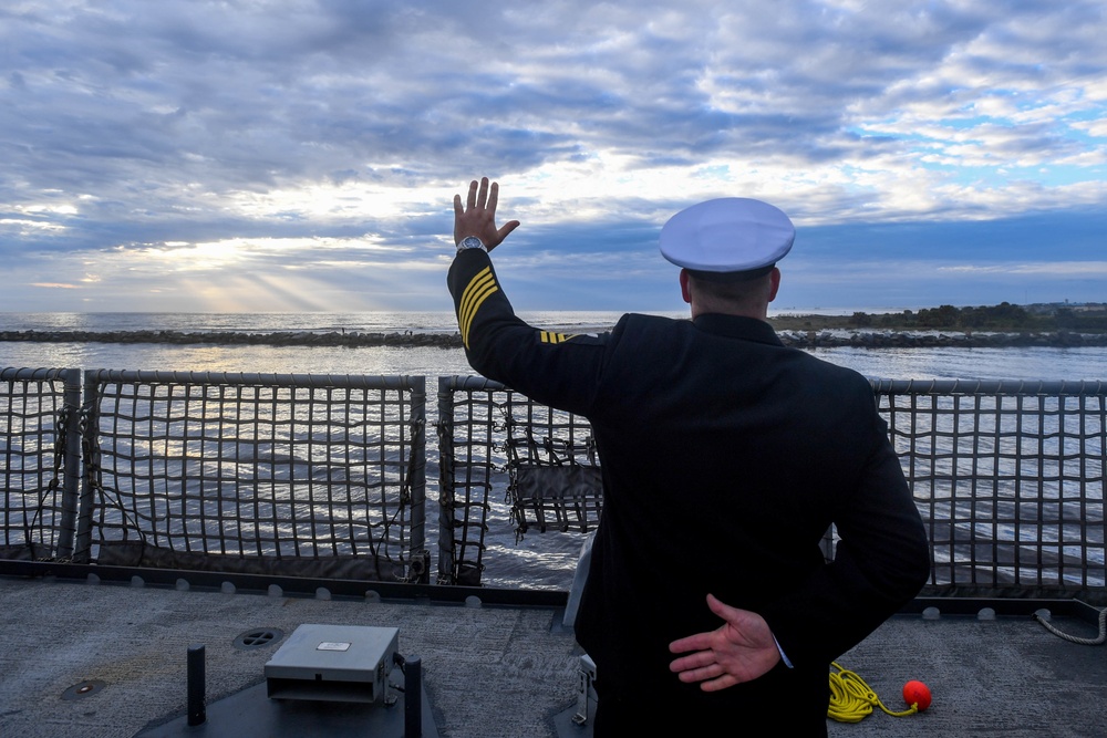 USS Sioux City Returns from Deployment