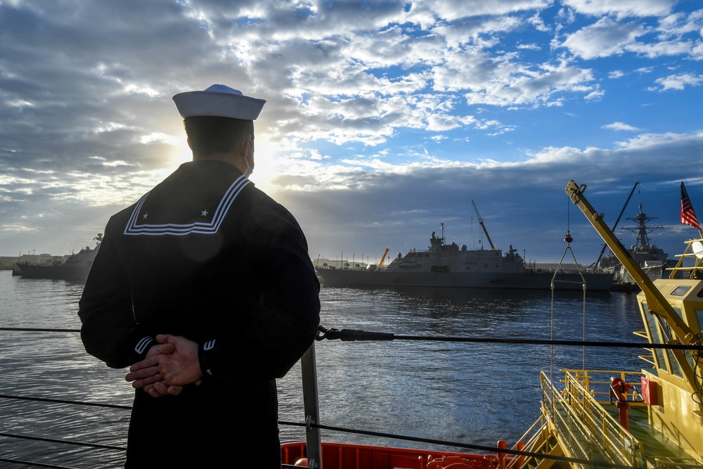 USS Sioux City Returns from Deployment