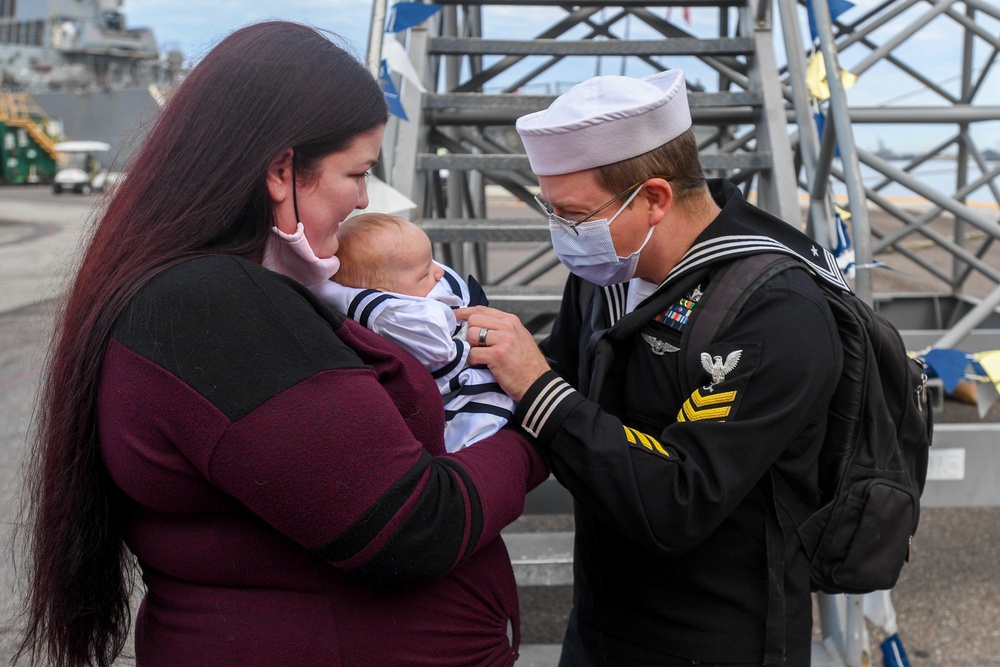 USS Sioux City Returns from Deployment