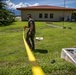 Task force US Marines set up a field expedient antenna in Honduras