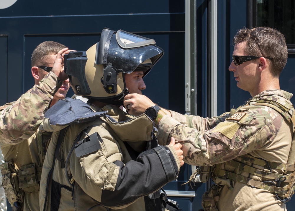 EOD trains to protect personnel, property from explosive hazards