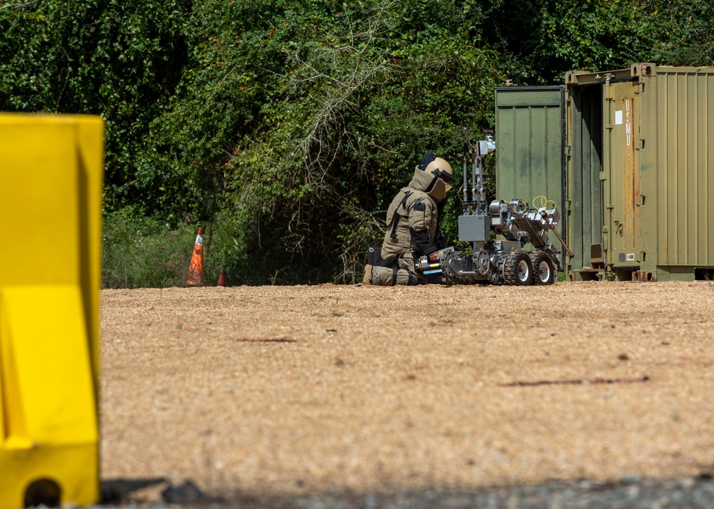 EOD trains to protect personnel, property from explosive hazards