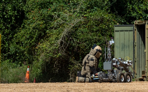 EOD trains to protect personnel, property from explosive hazards