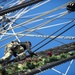 USS Constitution Sailors decorate for the holidays