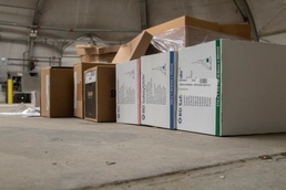 Marne Air Soldiers recieve new medical supplies at Hunter Army Airfield