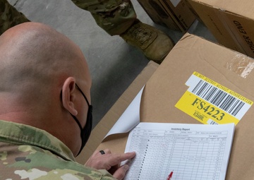 Marne Air Soldiers recieve new medical supplies at Hunter Army Airfield