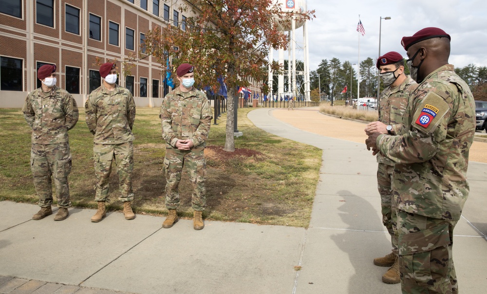 All American Division's Newest Ranger School graduates